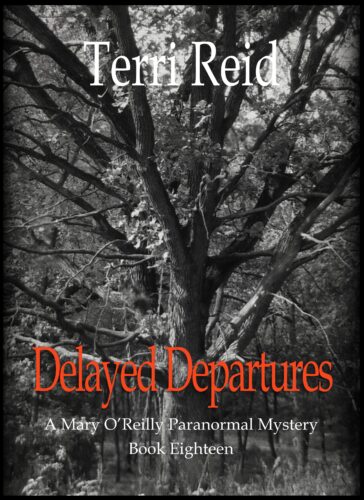 Book Cover: Delayed Departures - A Mary O'Reilly Paranormal Mystery (Book 18)